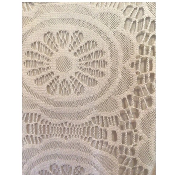 New York & Company A-Line Dress Women's 10 Sleeveless White Lined Lace Trim - Picture 9 of 14